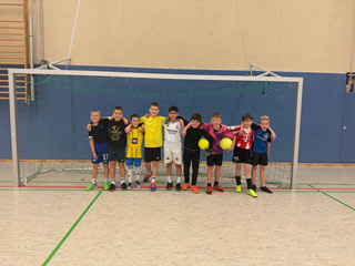 Fußball Gruppenbild